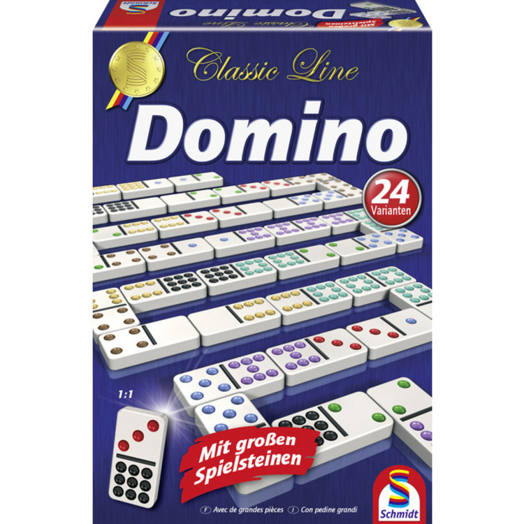 Domino: Classic Line (mit extra großen Steine)