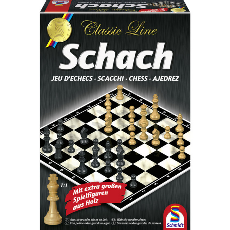 Schach: Classic Line (mit extra großen Figuren)