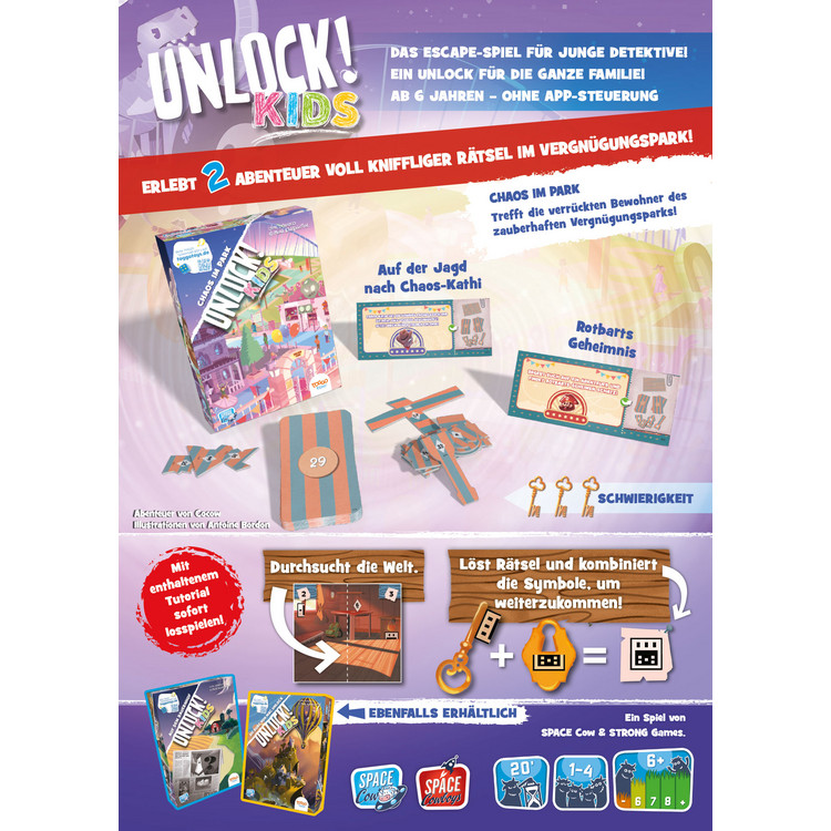 Unlock! Kids - Einzelszenario 3: Chaos im Park