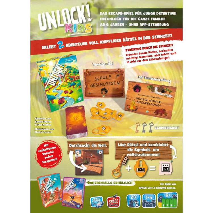 Unlock! Kids - Einzelszenario 4: Streifzug durch die Steinzeit