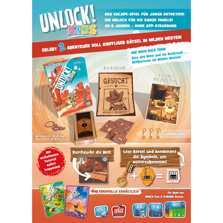 Unlock! Kids - Einzelszenario 6: Auf nach Gold Town
