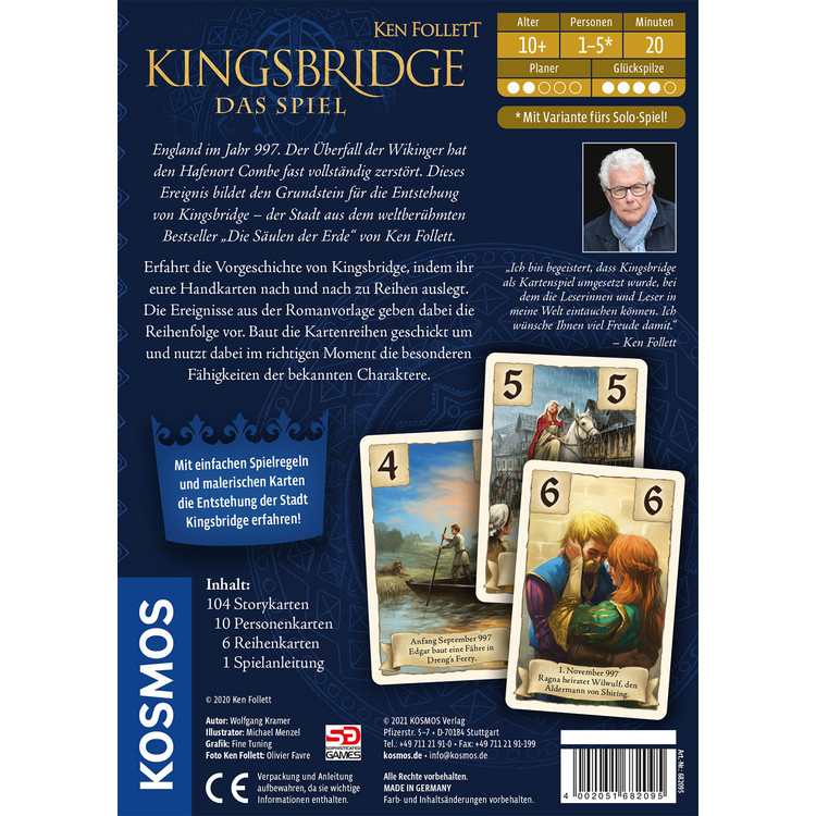 Kingsbridge: Das Spiel