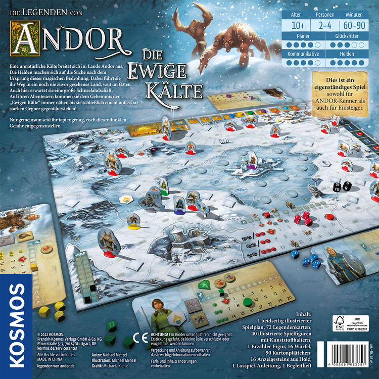 Die Legenden von Andor: Die ewige Kälte