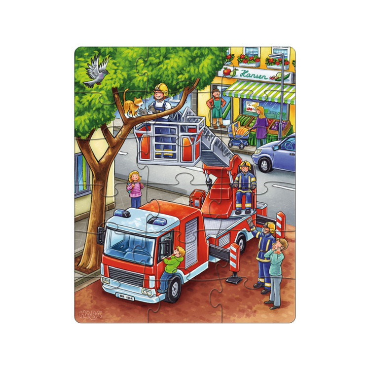 Puzzles: Polizei, Feuerwehr & Co.