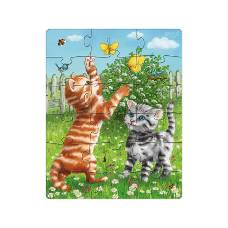 Puzzles: Haustiere (Katzen/Hunde/Hasen)