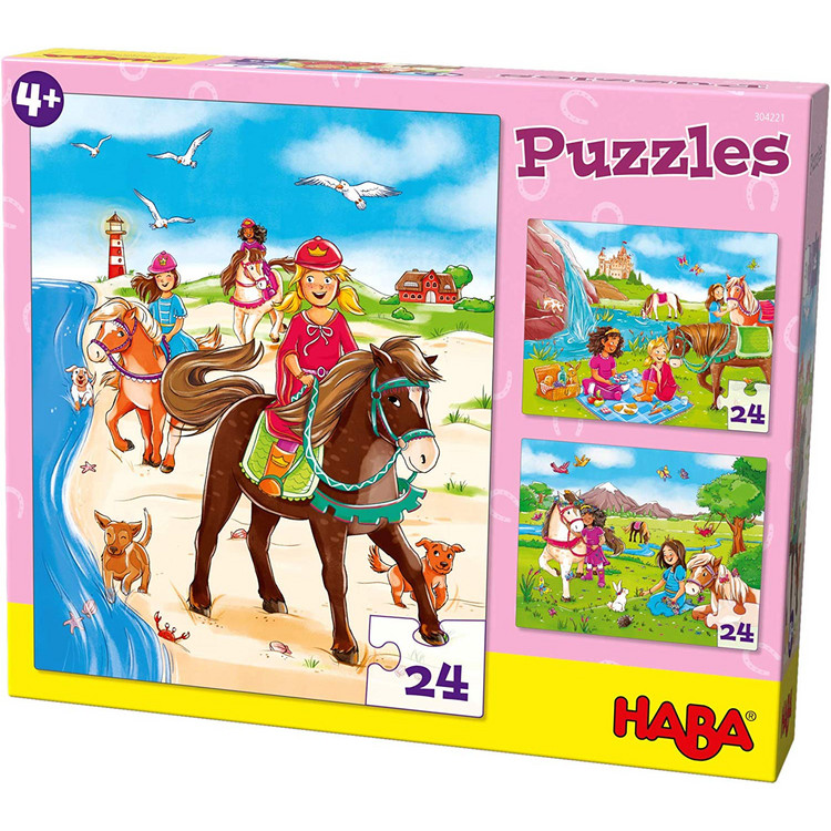Puzzles: Pferdefreundinnen