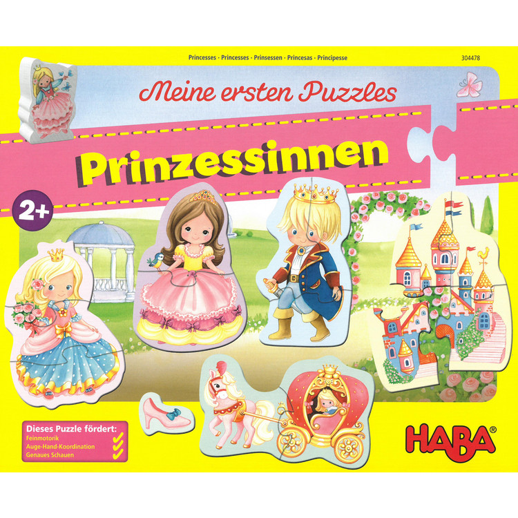 Meine ersten Puzzles: Prinzessinnen