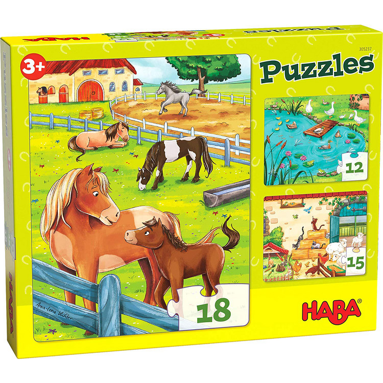 Puzzles: Bauernhoftiere