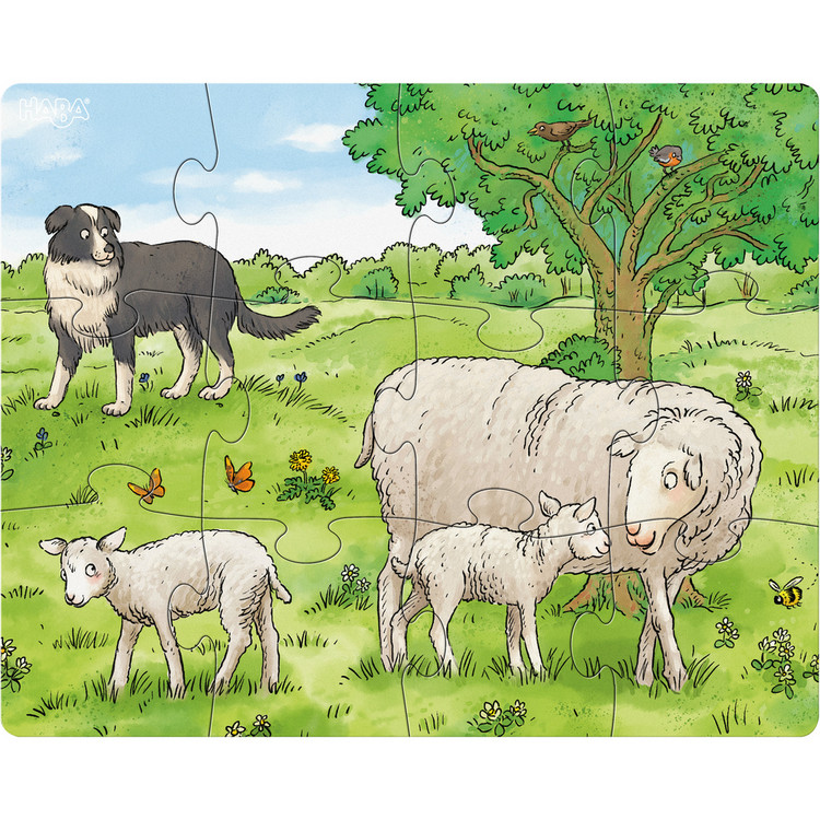 Puzzles: Bauernhoftierkinder