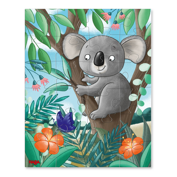Puzzles: Koala, Faultier & Co.