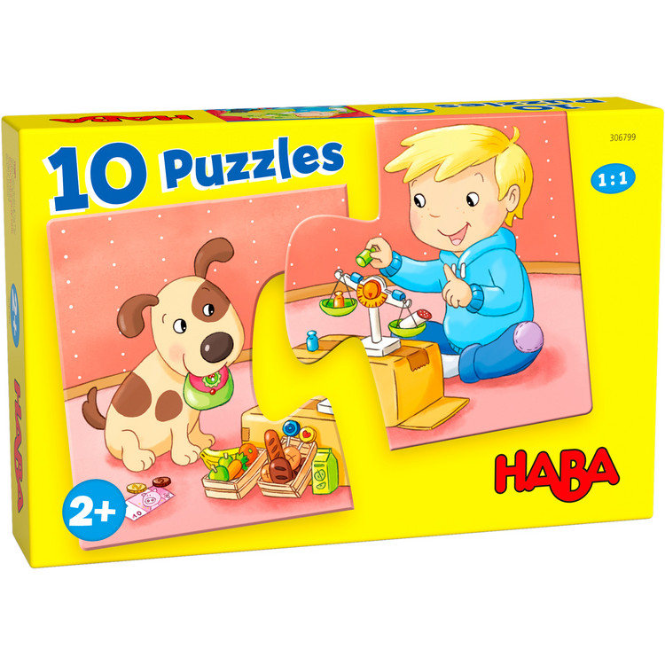 10 Puzzles: Mein Spielzeug