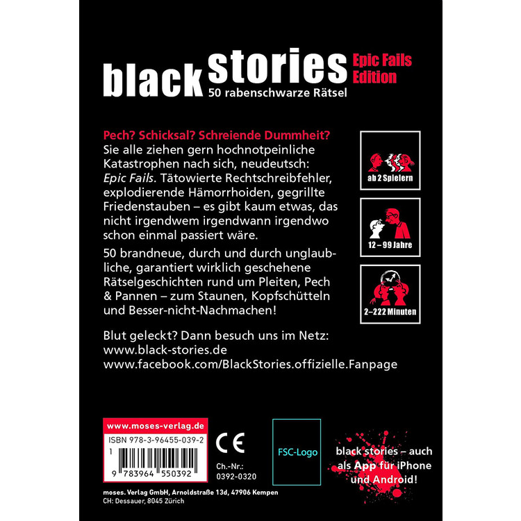 black stories: Epic Fails Edition
