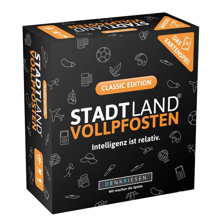 Stadt Land Vollpfosten - Das Kartenspiel: Classic Edition