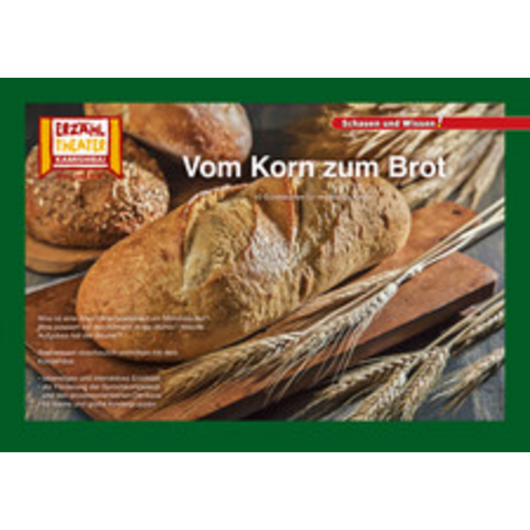 Vom Korn zum Brot (Bildkarten A3)