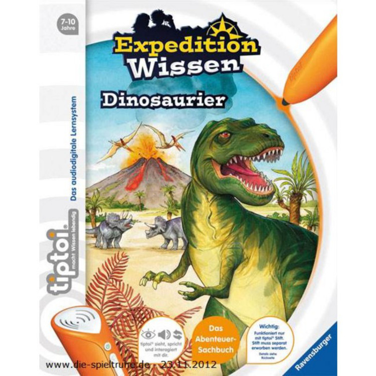 tiptoi Buch: Expedition Wissen Dinosaurier