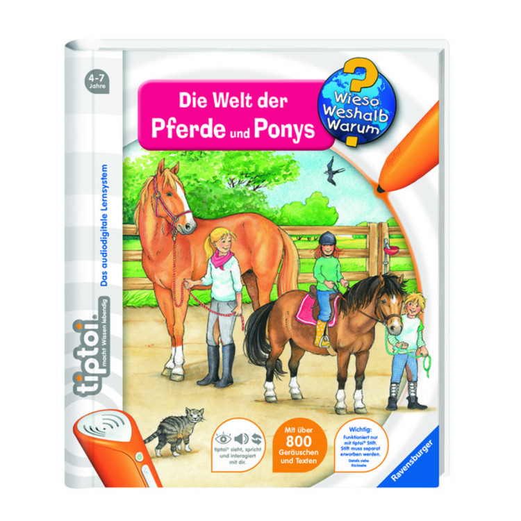 tiptoi Buch: Die Welt der Pferde & Ponys