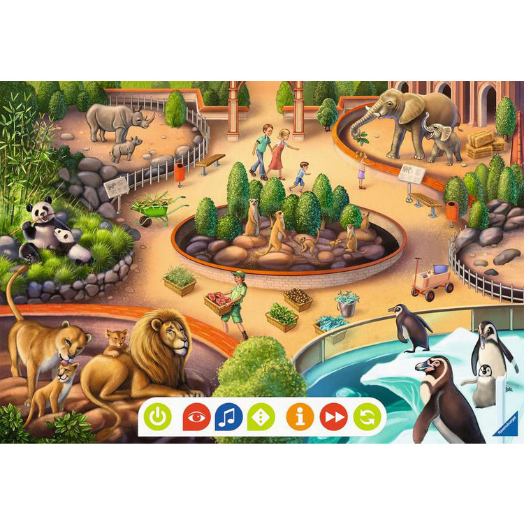 tiptoi Puzzle für kleine Entdecker: Zoo