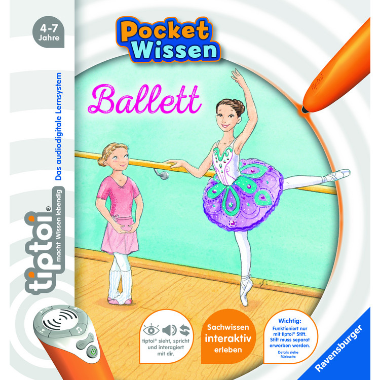 tiptoi Buch Pocket Wissen: Ballett