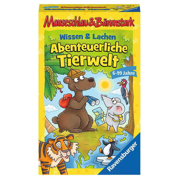 Mauseschlau & Bärenstark - Wissen & Lachen: Abenteuerliche Tierwelt (MBS)