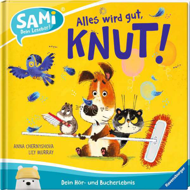SAMi Dein Lesebär - Buch: Alles wird gut, Knut!