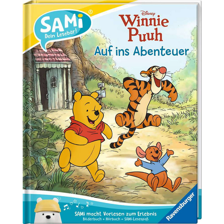 SAMi Dein Lesebär - Buch: Winnie Puuh - Auf ins Abenteuer
