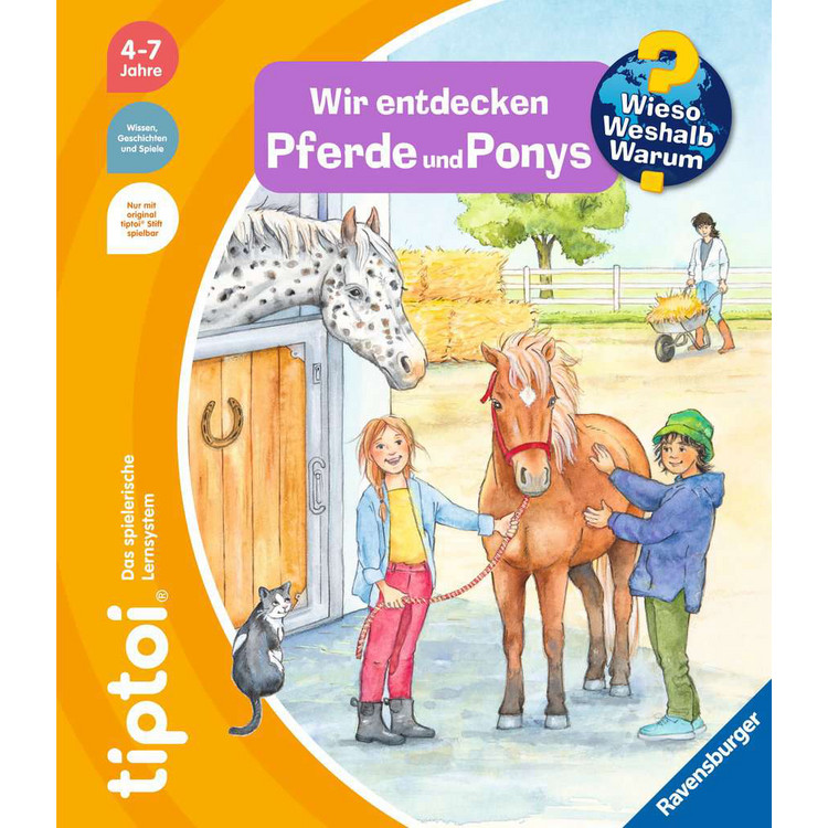 tiptoi Buch: Wir entdecken Pferde und Ponys