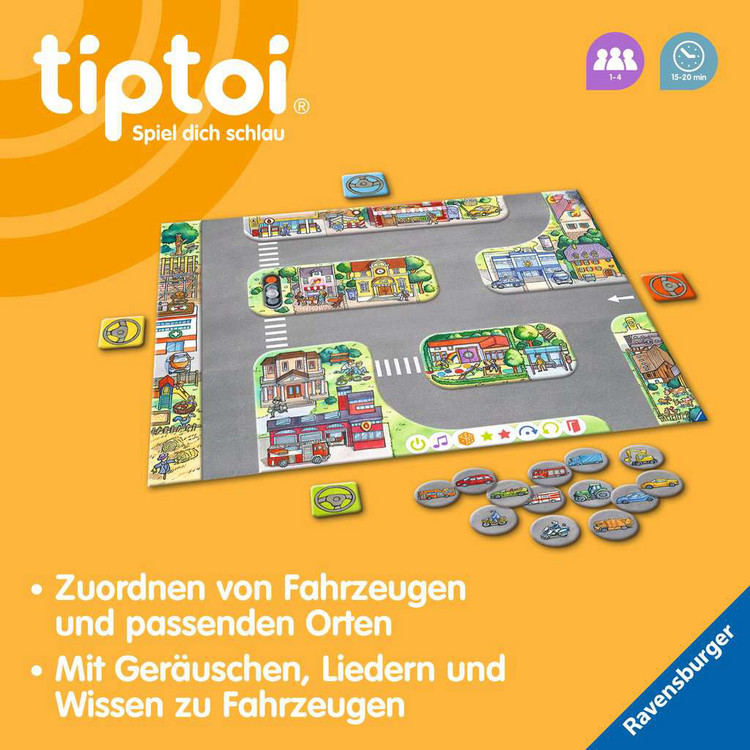 tiptoi Spiel: Fahrzeuge in der Stadt (2022)