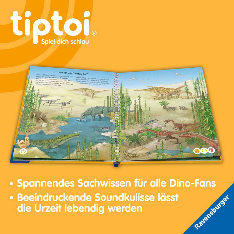 tiptoi Buch: Wir entdecken die Dinosaurier