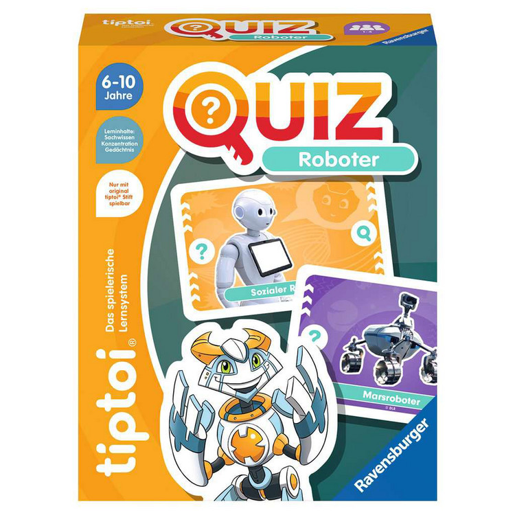 tiptoi Spiel: Quiz Roboter