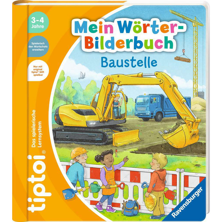 tiptoi Buch: Mein Wörter-Bilderbuch Baustelle
