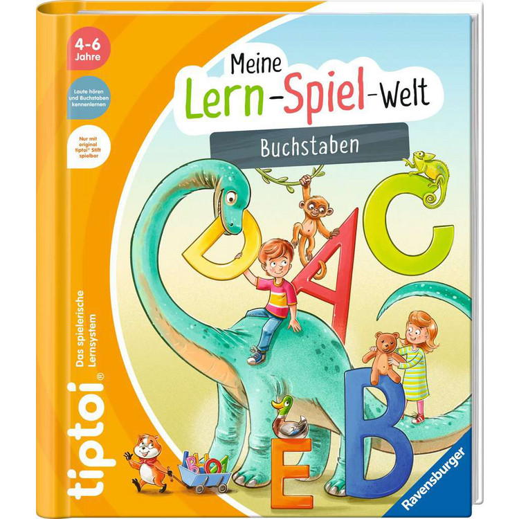 tiptoi Buch: Meine Lern-Spiel-Welt Buchstaben