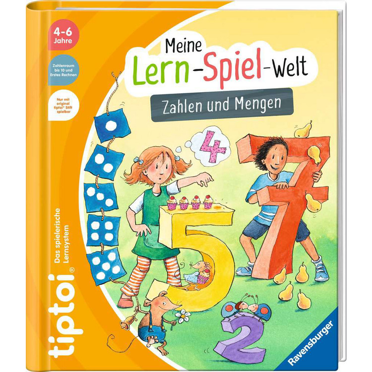 tiptoi Buch: Meine Lern-Spiel-Welt Zahlen und Mengen