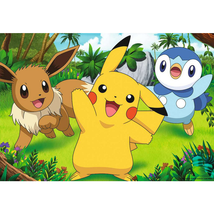 Ravensburger Puzzle: Pikachu und seine Freunde (2x24 Teile)