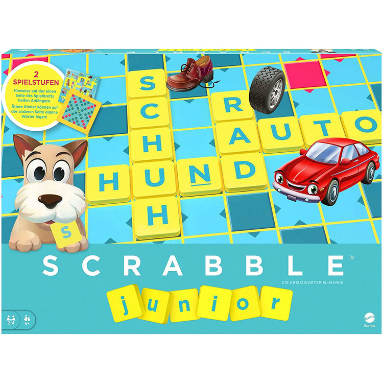 Scrabble Junior (mit 2 Spielstufen)