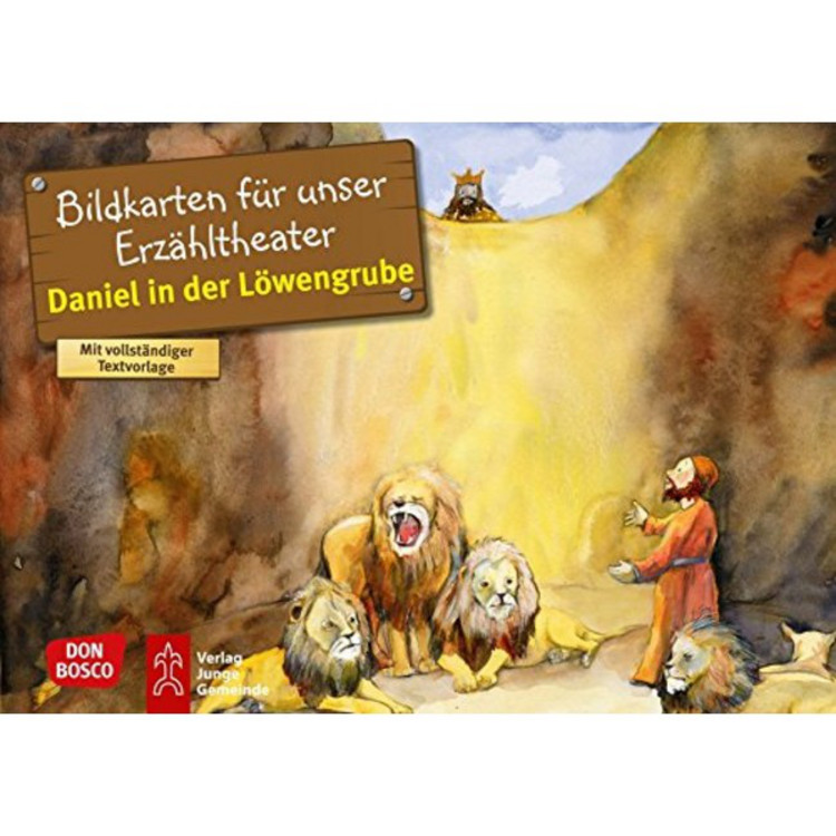 Daniel in der Löwengrube (Bildkarten A3)