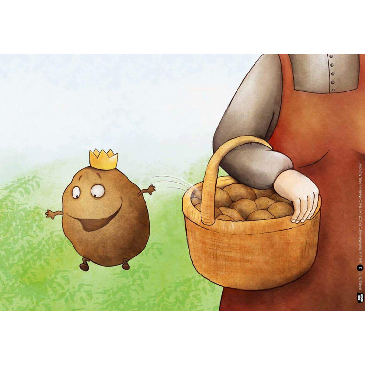 Der Kartoffelkönig (Bildkarten A3)