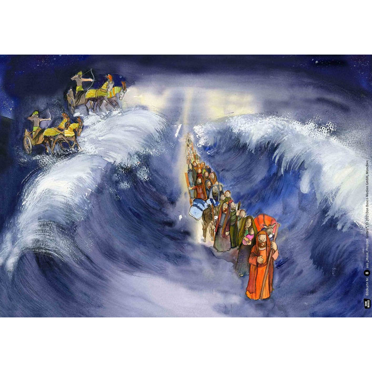 Mose, Prophet Gottes (Bildkarten A3)