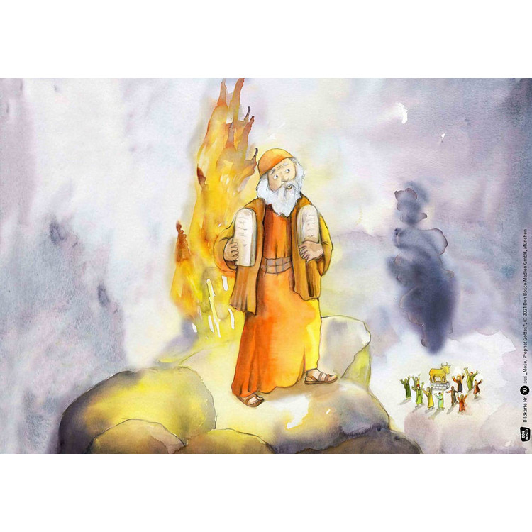 Mose, Prophet Gottes (Bildkarten A3)
