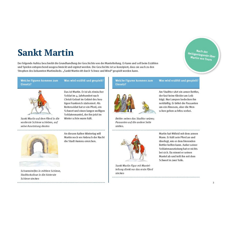 Sankt Martin (Spielfiguren für die Erzählschiene)