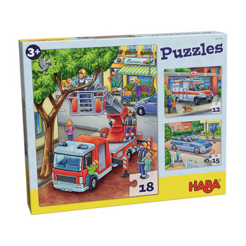 Puzzles: Polizei, Feuerwehr & Co.