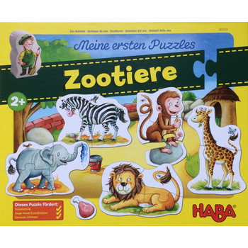 Meine ersten Puzzles: Zootiere