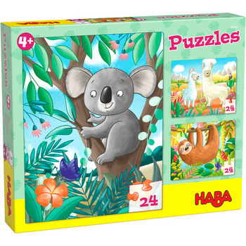 Puzzles: Koala, Faultier & Co.