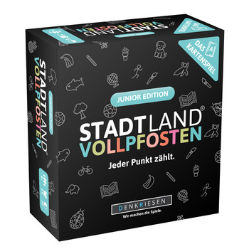 Stadt Land Vollpfosten - Das Kartenspiel: Junior Edition