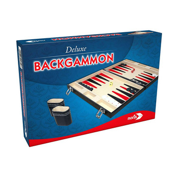 Backgammon Deluxe im Koffer