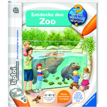 tiptoi Buch: Entdecke den Zoo