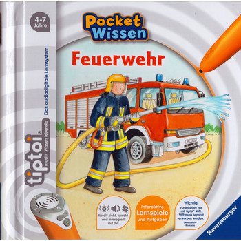 tiptoi Buch Pocket Wissen: Feuerwehr