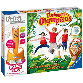 tiptoi Spiel: active Set Dschungel-Olympiade (MIT Lautsprecher)