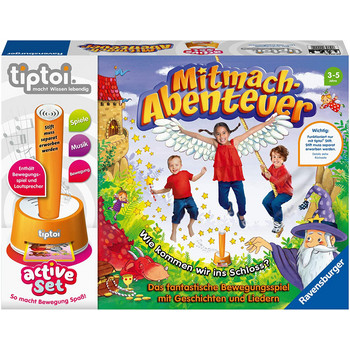 tiptoi Spiel: active Set Mitmach-Abenteuer (MIT Lautsprecher)