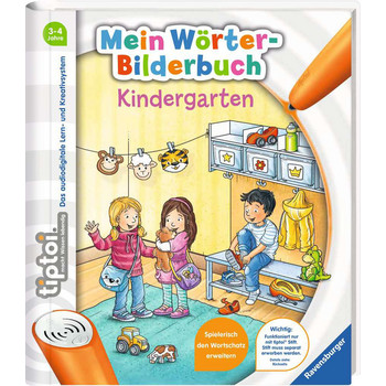 tiptoi Buch: Mein Wörter-Bilderbuch Kindergarten