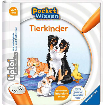 tiptoi Buch Pocket Wissen: Tierkinder